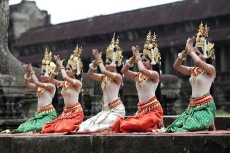 The Royal Ballet of Cambodia, or “Apsara Dance”