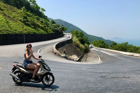 Go Backpacking Hai Van Pass by Motorbike