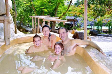 Enjoy mud bath at Thap Ba Hot Springs